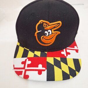 DAP Maryland Flag Baltimore Orioles MLB Cartoon Goofy Bird Cap Snapback
